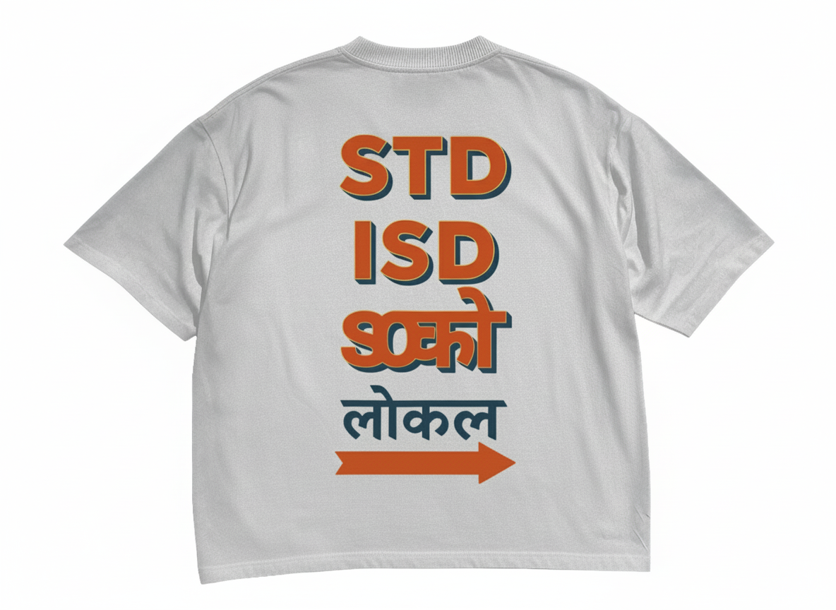 “STD ISD लोकल” Graphic Tee